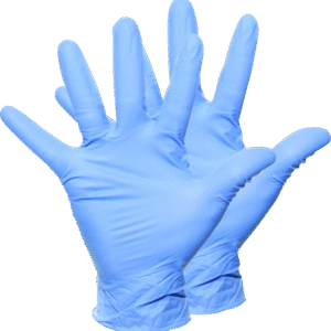 Nitrile Blue Gloves (100 Pieces)